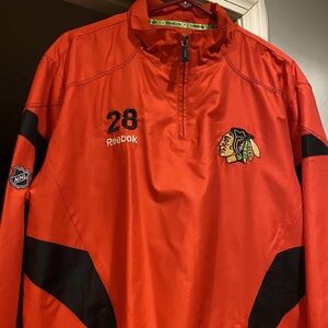chicago blackhawks jacket windbreaker Reebok  Size large  Brand new no tags